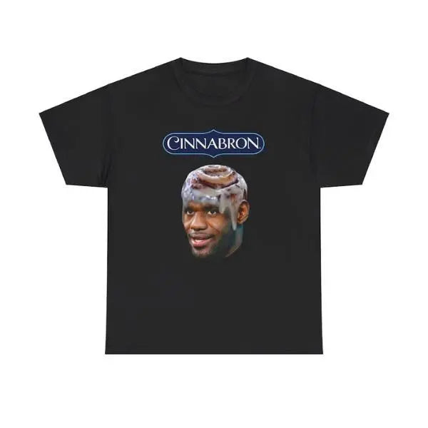 Cinnabron LeBron James Meme T-Shirt, Funny t-shirt, Unisex T-shirt, Adult funny T-shirt, Gift for Woman and Man