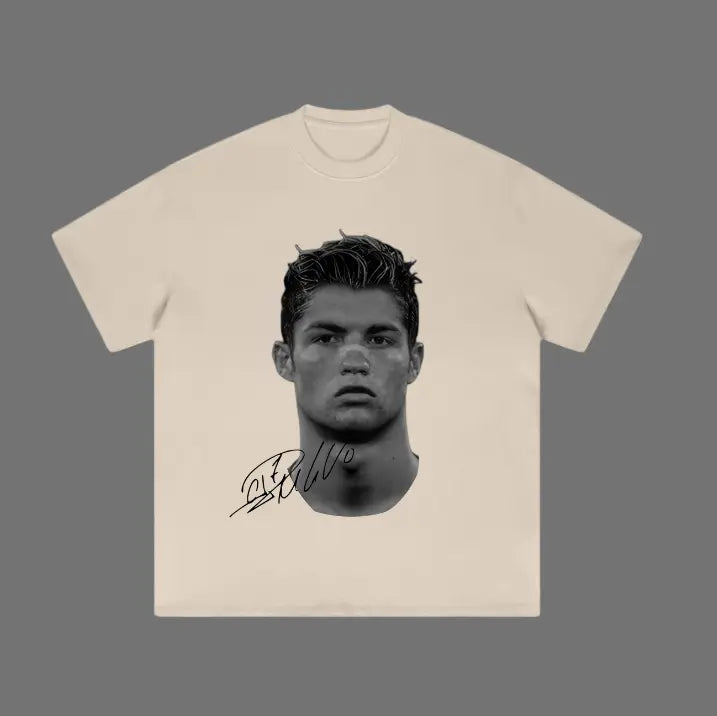 Big Head Ronaldo T-Shirt, Ronaldo Vintage Tee, Unisex Soccer Shirt, Sweatshirt, Graphic Tees, Menswear Womenswear Streetwear