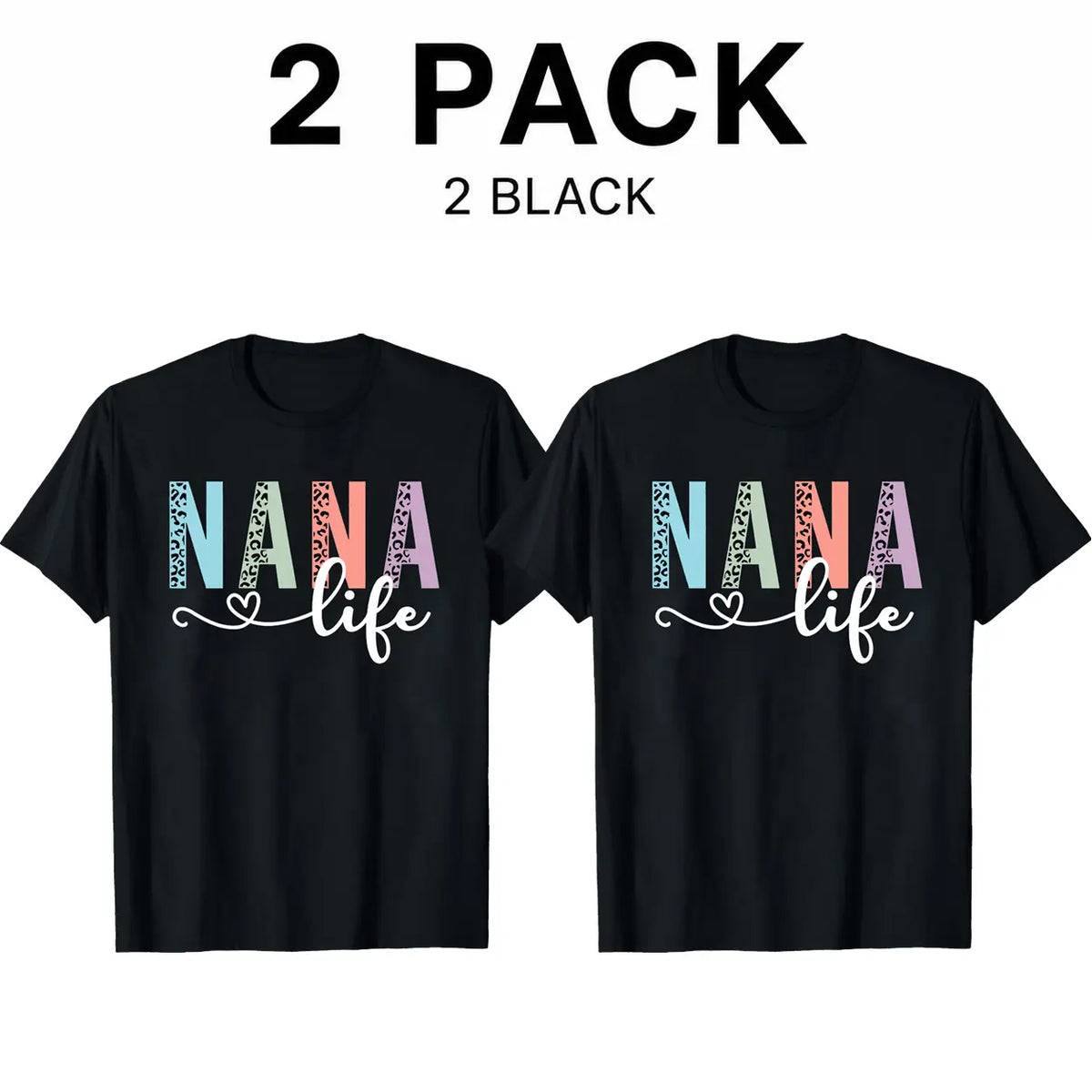Nana Life Shirt, Gift For Grandma, Grandma, Graphic Tee, T-Shirt, Mothers Day, Nana-Life Shirt, Pregnancy Announcement, New Nana Shirt, Grandma Tee