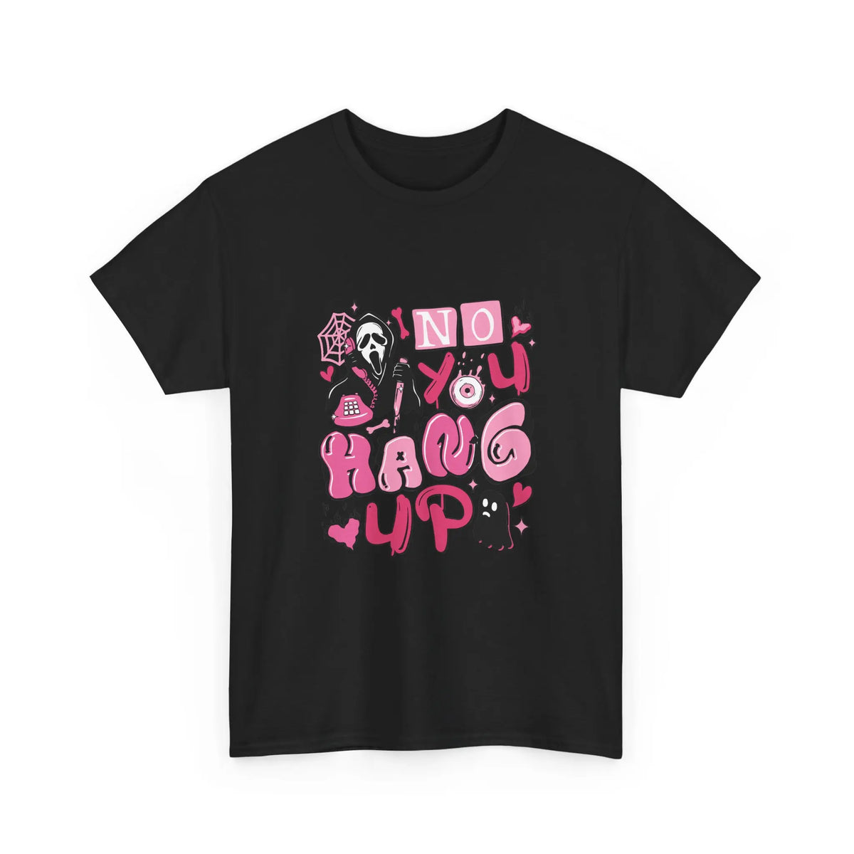 Horror “No You Hang Up” Halloween Graphic T-Shirt