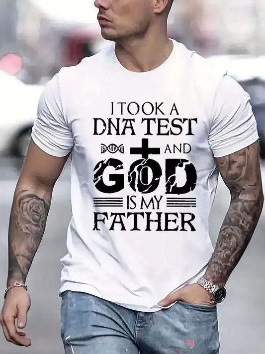 Mens TShirt Comfortable Crew Neck Casual Cotton ShortSleeves Soft Breathable Top Menswear Tshirt Summer Spring Streetwear Cotton Fabric Trendy Letter Print