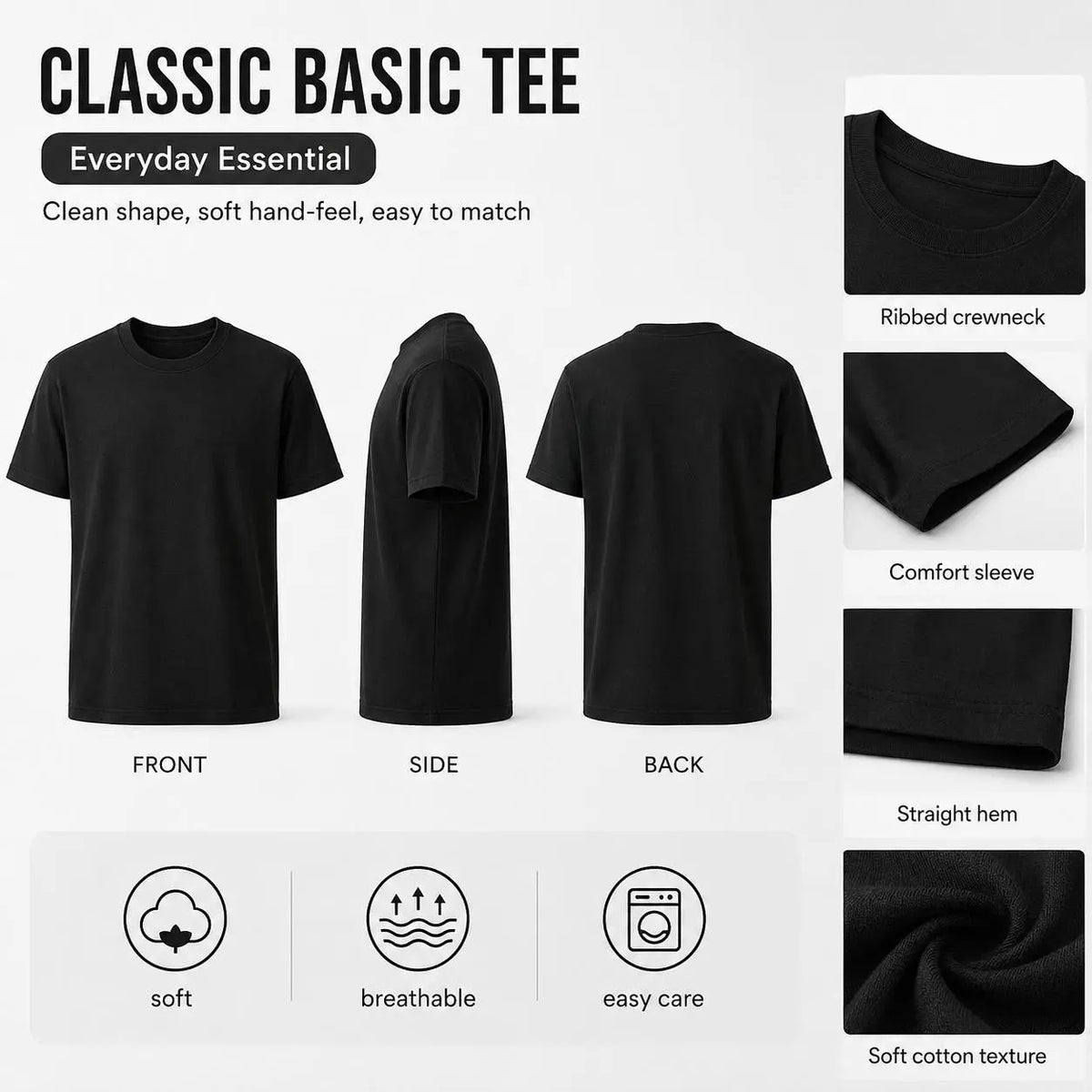 Men's Fun "Trick or Treat" Halloween T-Shirt with Bone-Style Lettering – Humorous, Quirky Graphic Short-Sleeve Casual Holiday Tee