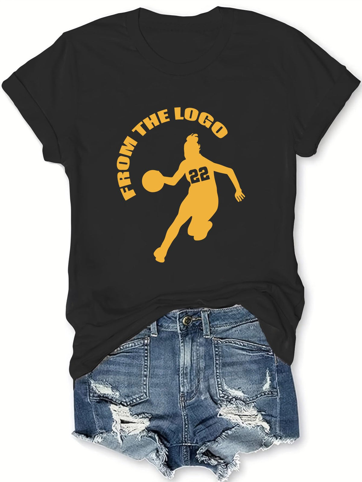 Number 22 Women Basketball Lover Sports Graphic T-Shirts