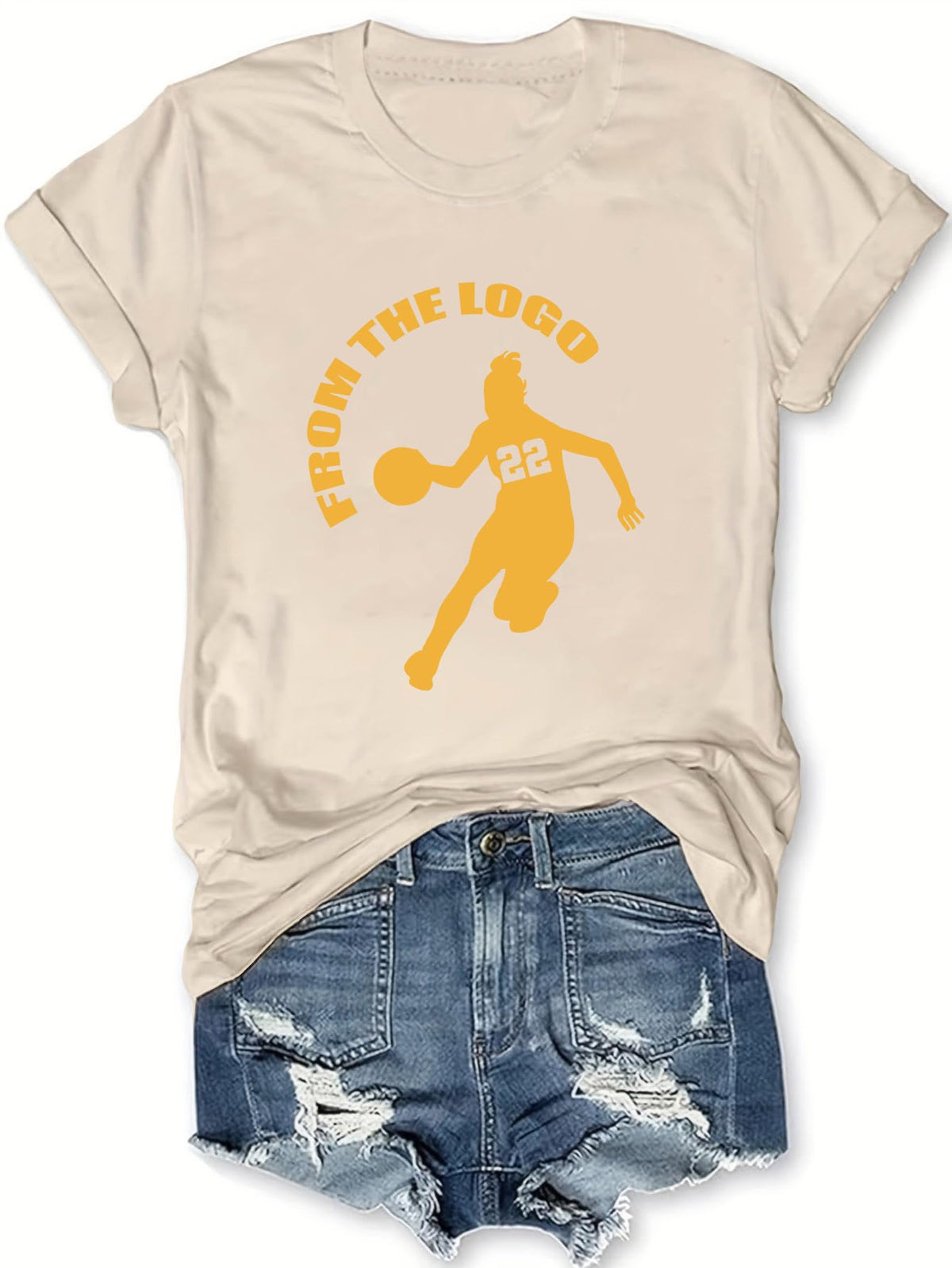 Number 22 Women Basketball Lover Sports Graphic T-Shirts
