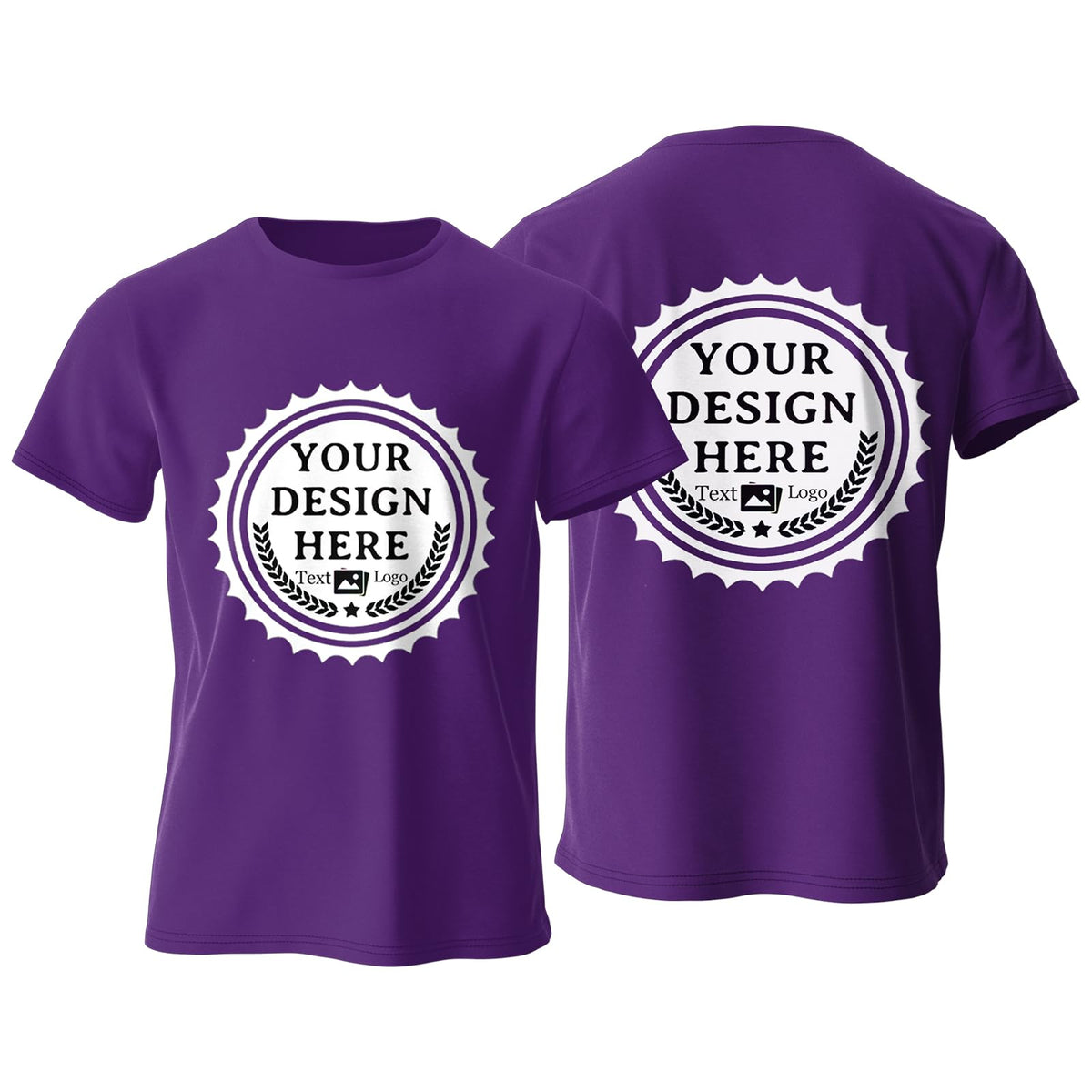 Custom T Shirts Design Your Own Bulk Customized T Shirts Unisex Personalized T Shirts Tee Add Text Logo/Photo/Image