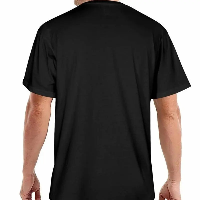 100% Cotton Short-Sleeve Round Neck Classic Style LGBT Pride Sports Top - "Gay By Chance Alpha By Choice" Alpha Wolf Menswear Garment, Soft Fabric, Casual Fit Graphic Sports Top
