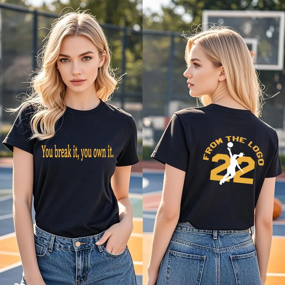 Number 22 Women Basketball Lover Sports Graphic T-Shirts
