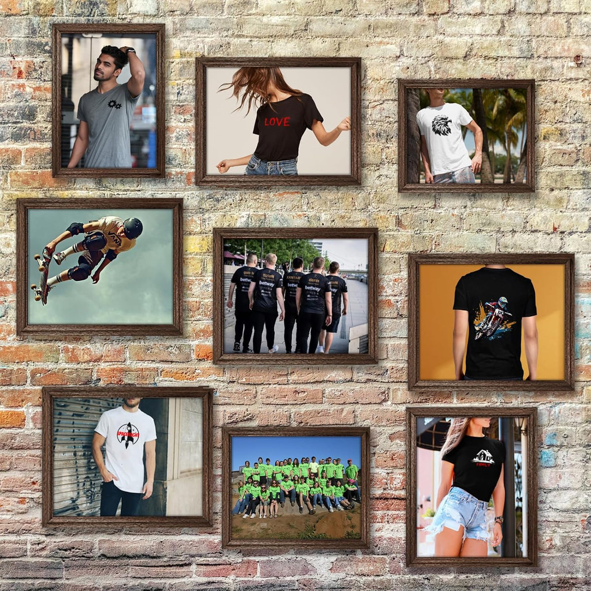 Custom T Shirts Design Your Own Bulk Customized T Shirts Unisex Personalized T Shirts Tee Add Text Logo/Photo/Image