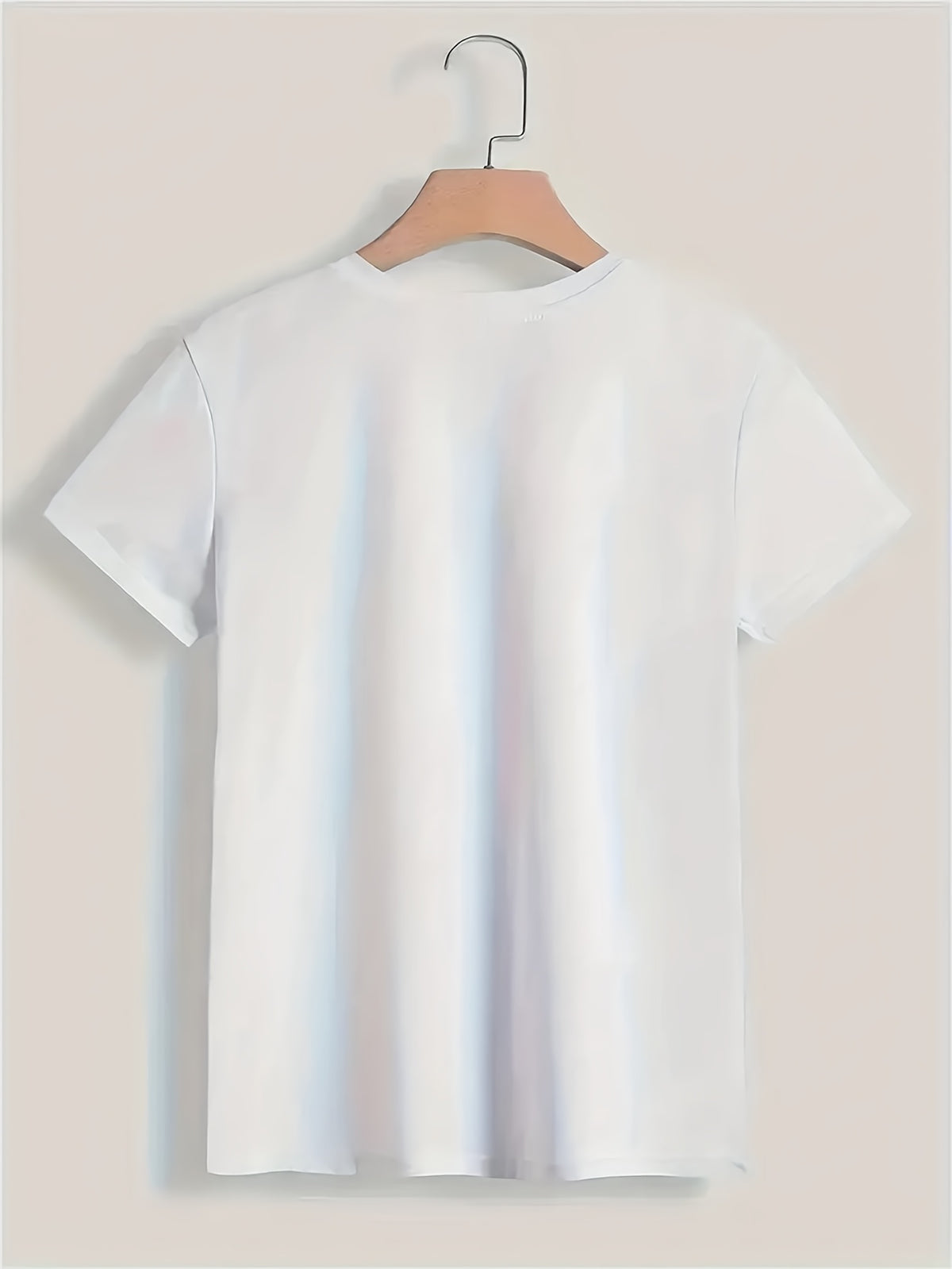 1pc Mens Graphic T Shirt Minimalist Geometric Triangle Print Short Sleeve Crew Neck
