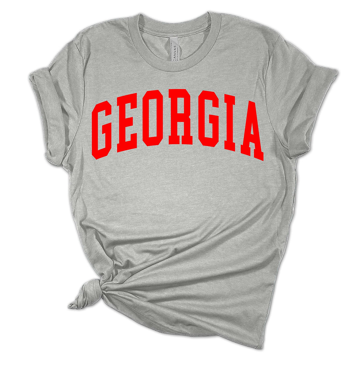 Womens Georgia Football Varsity Georgia Unisex Fit Short Sleeve T-Shirt
