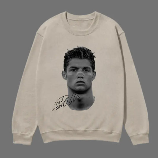 Big Head Ronaldo T-Shirt, Ronaldo Vintage Tee, Unisex Soccer Shirt, Sweatshirt, Graphic Tees, Menswear Womenswear Streetwear