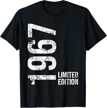 58th Birthday 58 Years Old Man Woman Vintage 1967 T-Shirt
