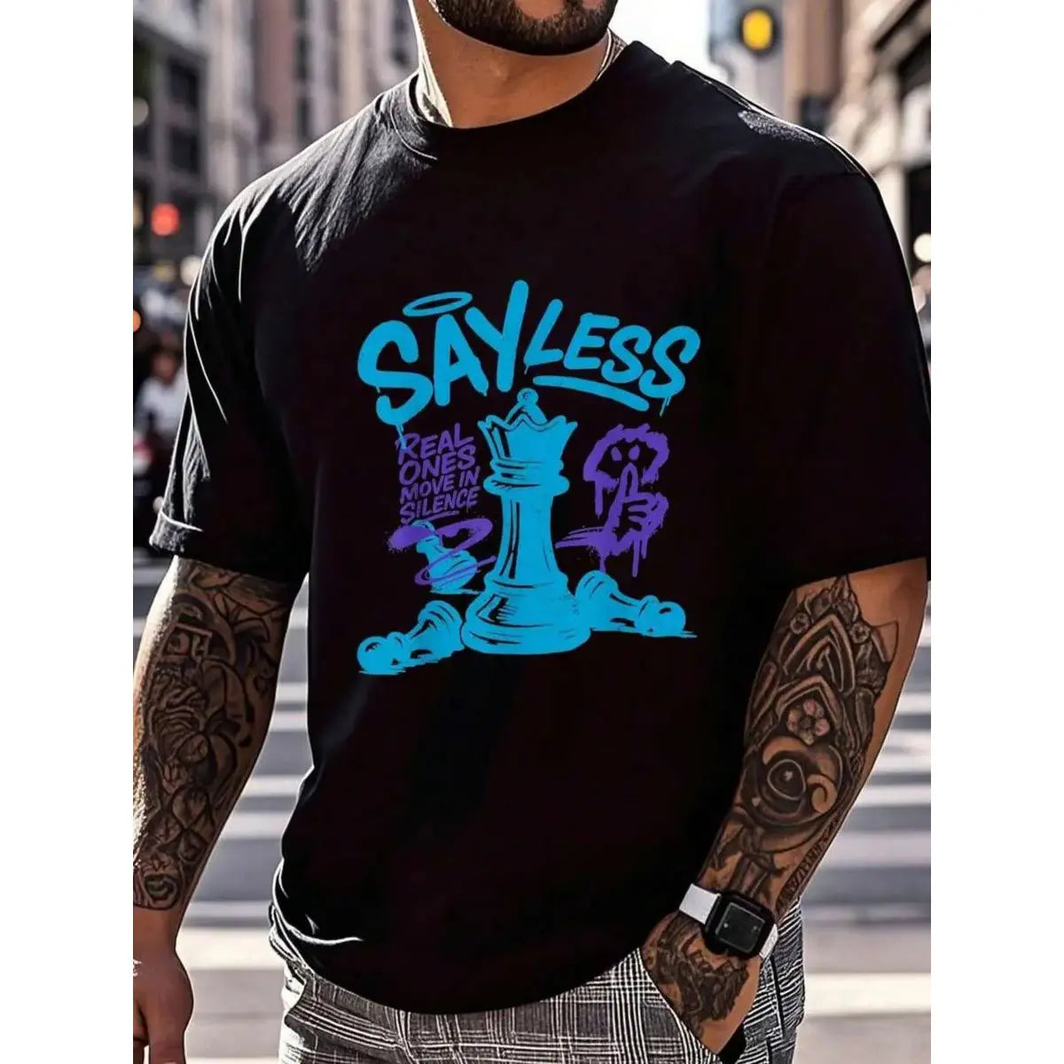 Funny Retro Purple Grape 5 Matching Men Team T-Shirt Street Hip-Hop Style Men's T-Shirt
