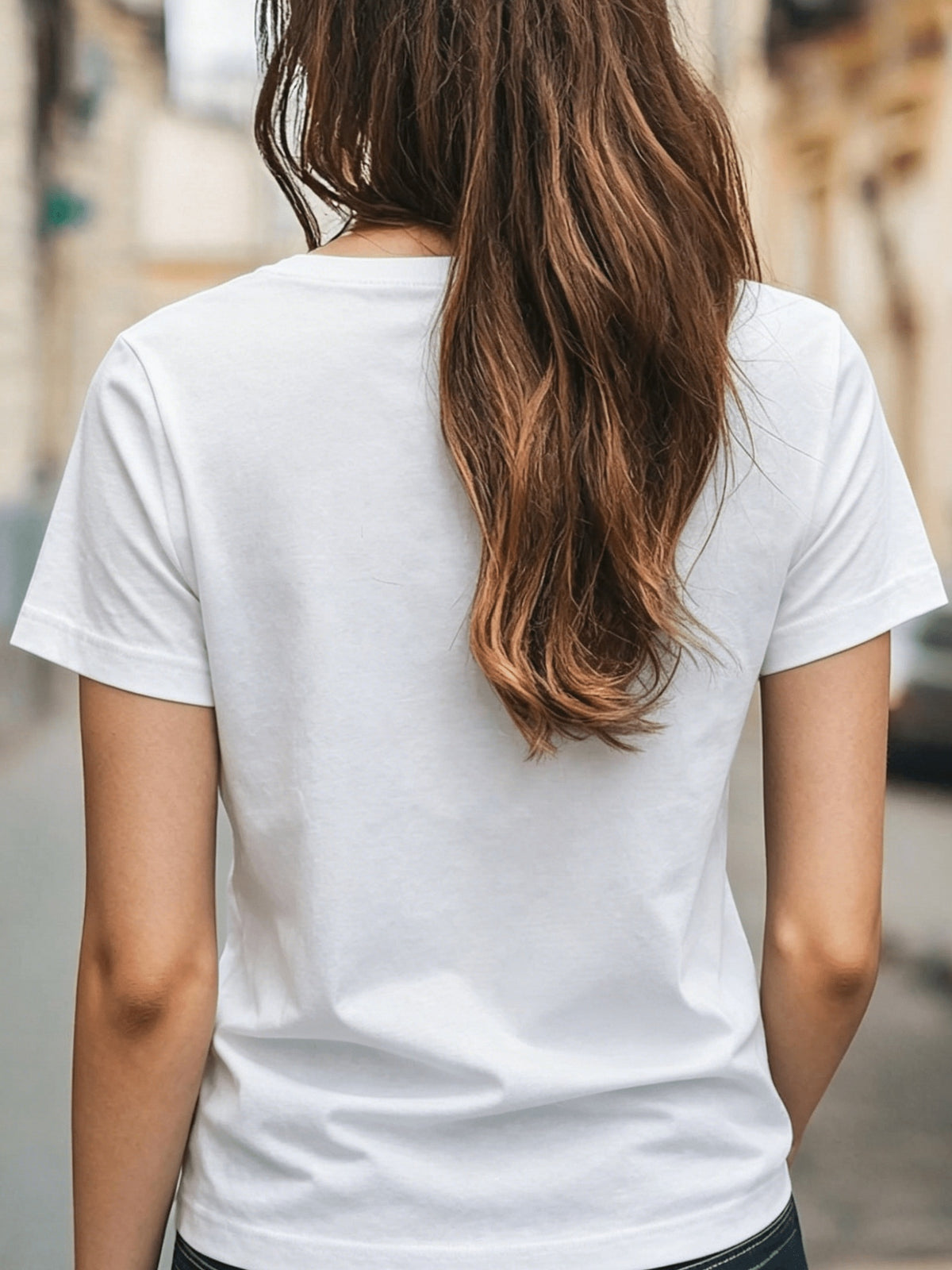 Women'S Casual Short Sleeve T-Shirt with Grandma Heart Print - Round Neck Breathable Blouse-Compatible Top | Machine Washable Spring Summer Casual Attire Suitable For, Easy Versatile Basic Wardrobe Essential for Layering & Lounge