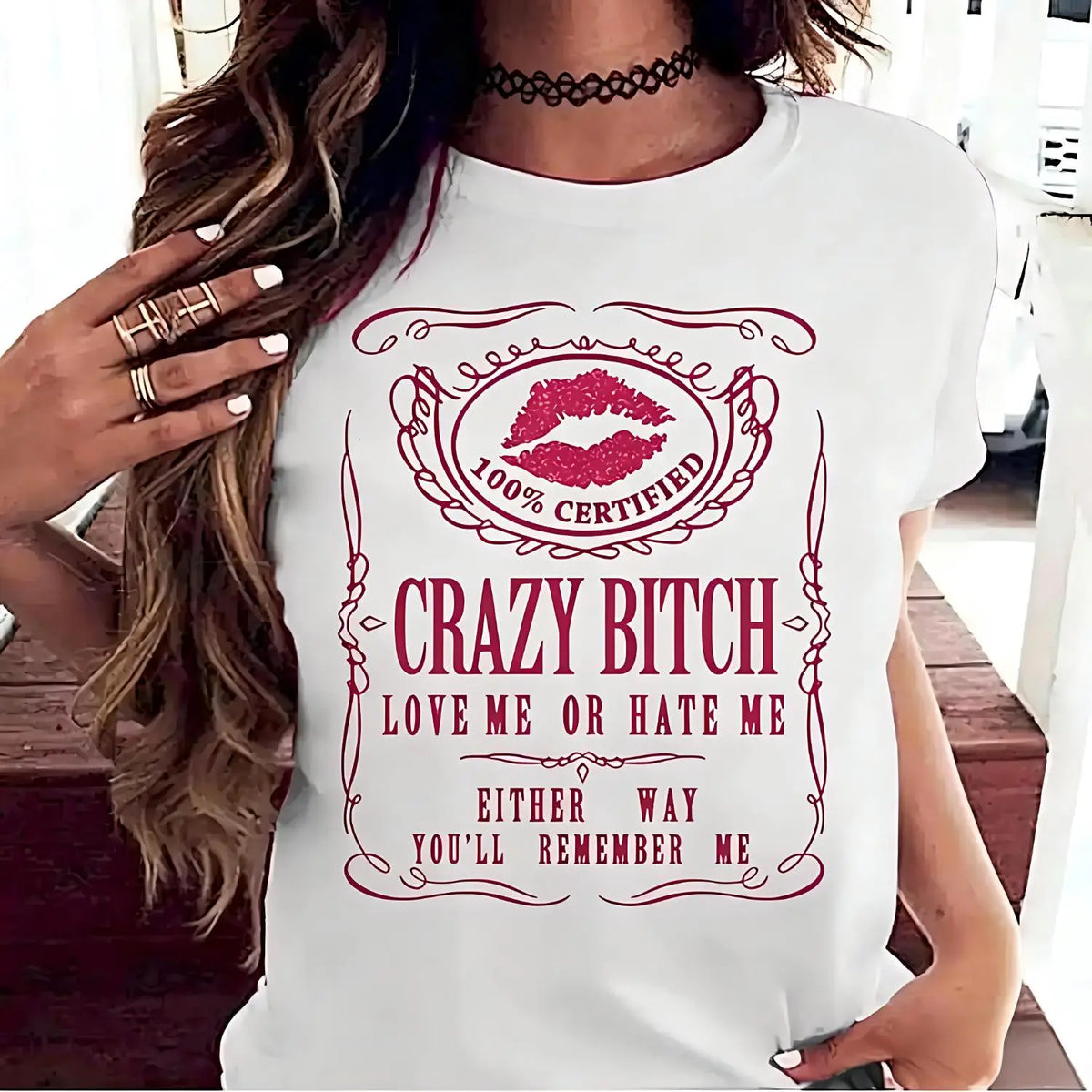 Women's Casual Cotton Short-Sleeve Round Neck Graphic T-Shirt - Humorous Bold Statement Streetwear Essential, Durable Stitching, Breathable, Jacket-Layer Ready, Shirts for Women, Fun Pick for Weekend Plans,sohochic