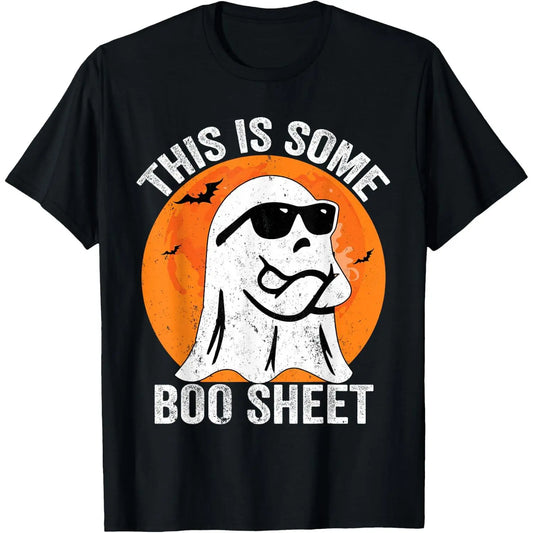 This is Some Boo Sheet Funny Halloween Angry Ghost T-Shirt