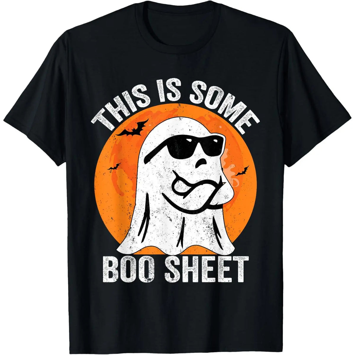 This is Some Boo Sheet Funny Halloween Angry Ghost T-Shirt