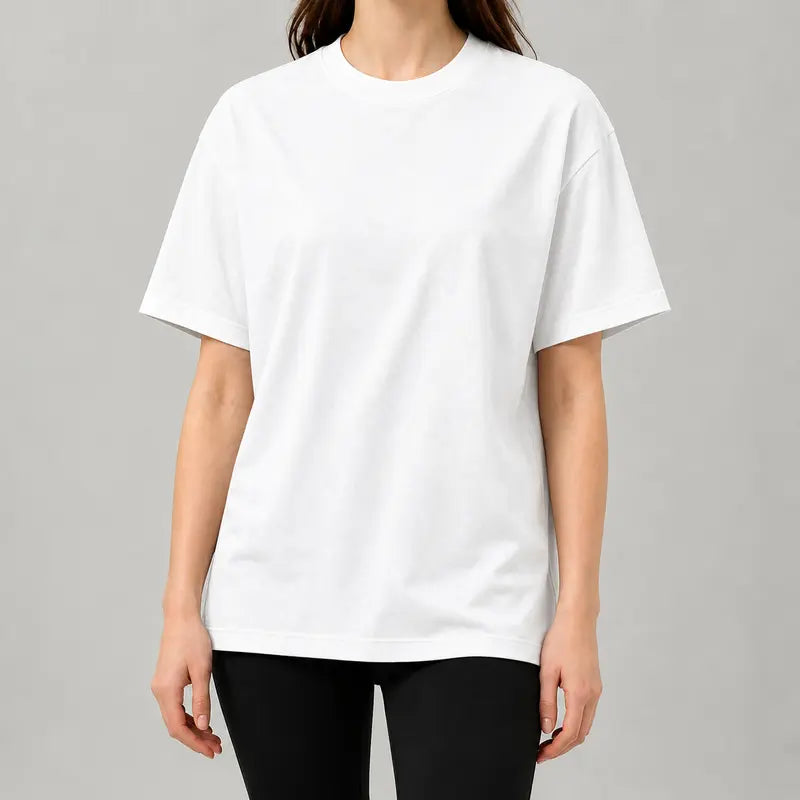 Women's Graphic T-Shirt - Faith Love Hope Graphic Print,  Fabric, Retro Casual Oversized Short-Sleeve Top