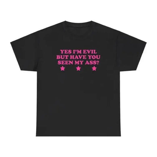 Unisex Graphic T-Shirt for Party Club Casual Wear, Soft Breathable 100% Cotton Stretchy Fabric, Round Neck Short Sleeve Tee for Adult Men & Women, Funny Sassy Edgy Iconic Y2K Streetwear Top