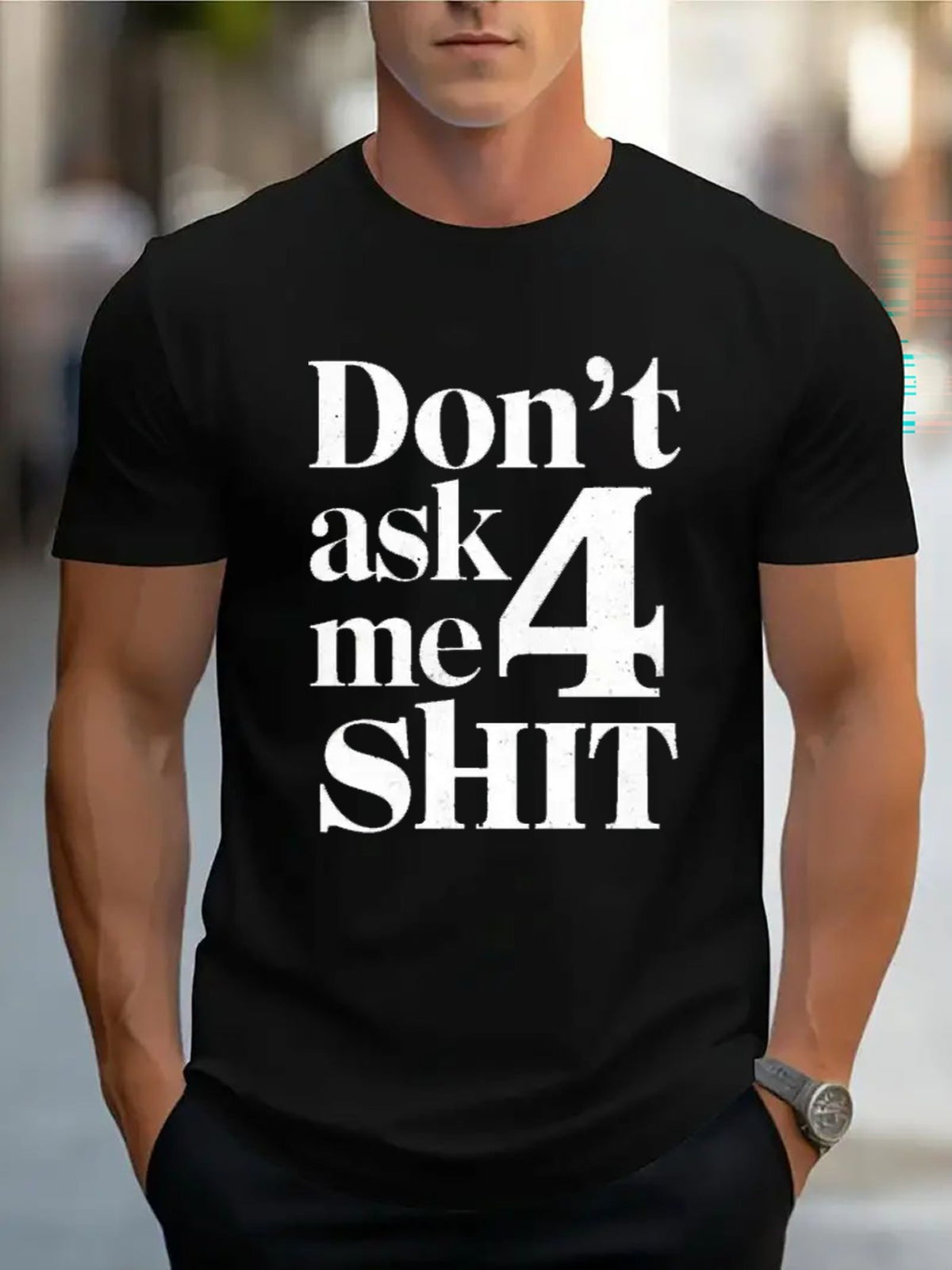 Mens TShirt Comfortable Crew Neck Casual Cotton ShortSleeves Soft Breathable Top Menswear Tshirt Summer Spring Streetwear Cotton Fabric Trendy Letter Print