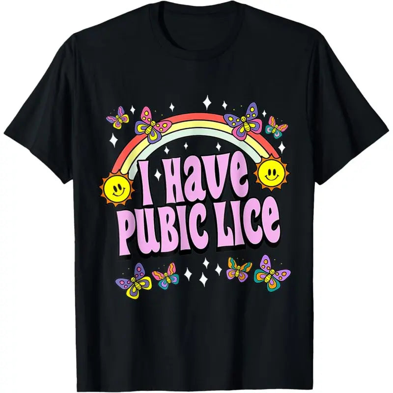 Women's Cotton Short-Sleeve Round Neck Graphic T-Shirt - Casual Streetwear Top for Casual Outfits Women with Funny Retro Print