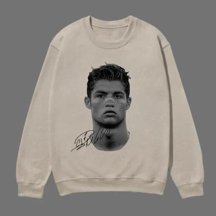 Big Head Ronaldo T-Shirt, Ronaldo Vintage Tee, Unisex Soccer Shirt, Sweatshirt, Graphic Tees, Menswear Womenswear Streetwear