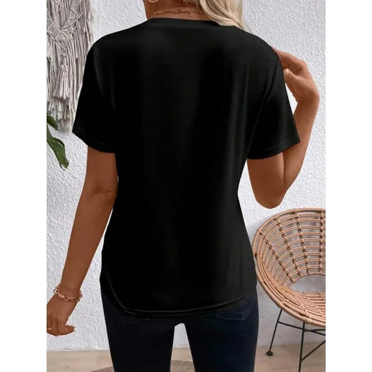 Todo Lo Puedo En Cristo Faith Slogan Short Sleeve T-Shirt: Artistic Design + Slim Fit Everyday Versatile Top