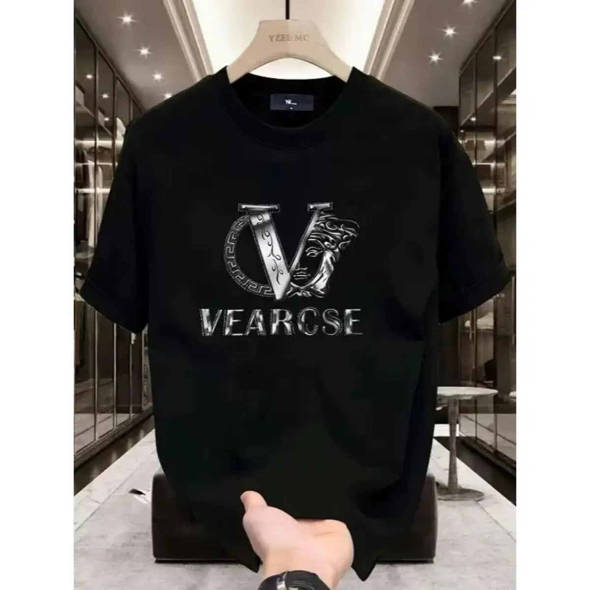 Women's Pure Cotton Classic Crew Neck Short Sleeve Printed T-Shirt - Streetwear Ready Top, Durable Stitching, Easy Layer Under Jackets or Hoodies, Unisex Casual Summer Outfit Essential, Breathable Fabric, Graphic Print,sohochic