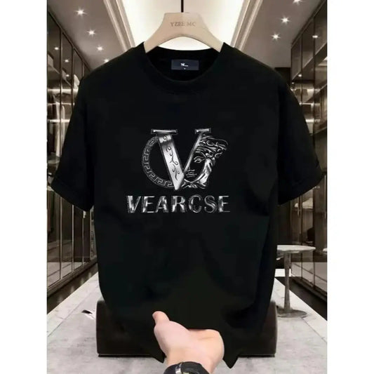 Women's Pure Cotton Classic Crew Neck Short Sleeve Printed T-Shirt - Streetwear Ready Top, Durable Stitching, Easy Layer Under Jackets or Hoodies, Unisex Casual Summer Outfit Essential, Breathable Fabric, Graphic Print,sohochic