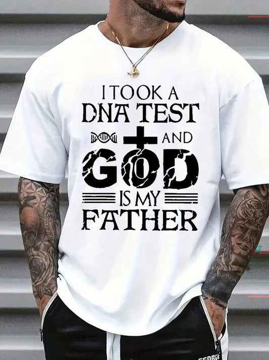 Mens TShirt Comfortable Crew Neck Casual Cotton ShortSleeves Soft Breathable Top Menswear Tshirt Summer Spring Streetwear Cotton Fabric Trendy Letter Print