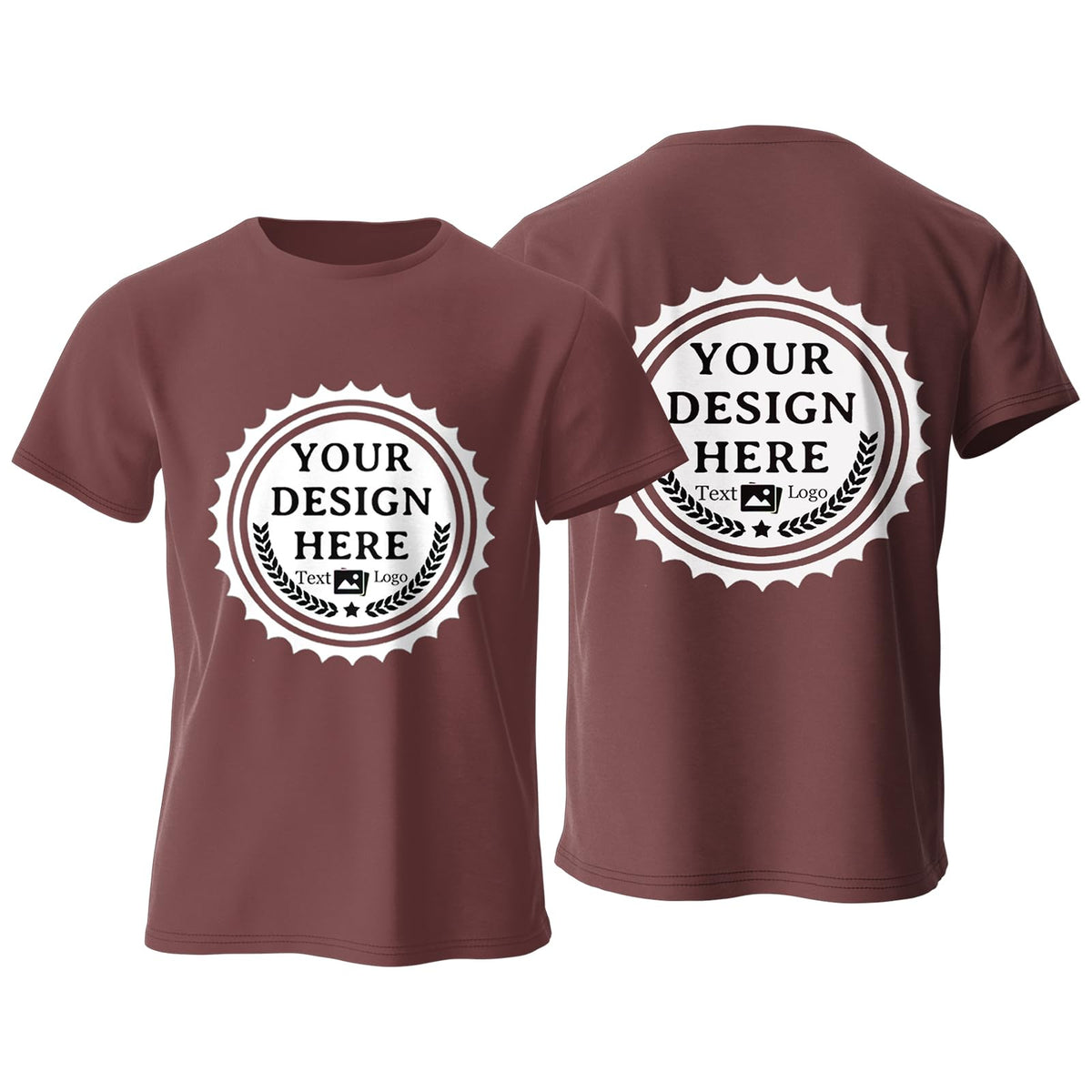 Custom T Shirts Design Your Own Bulk Customized T Shirts Unisex Personalized T Shirts Tee Add Text Logo/Photo/Image
