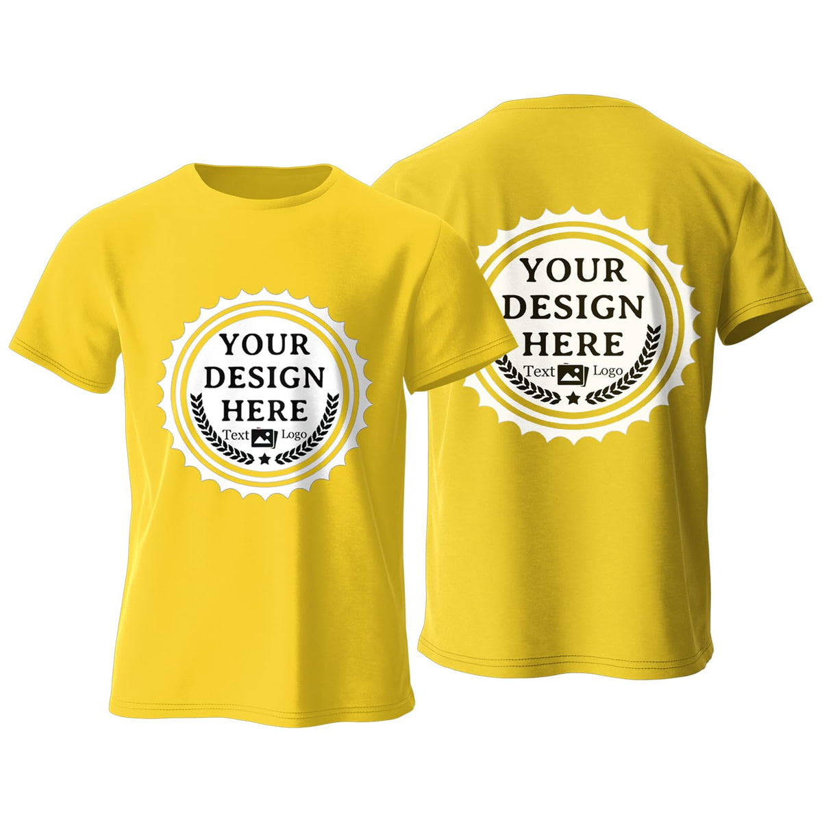Custom T Shirts Design Your Own Bulk Customized T Shirts Unisex Personalized T Shirts Tee Add Text Logo/Photo/Image
