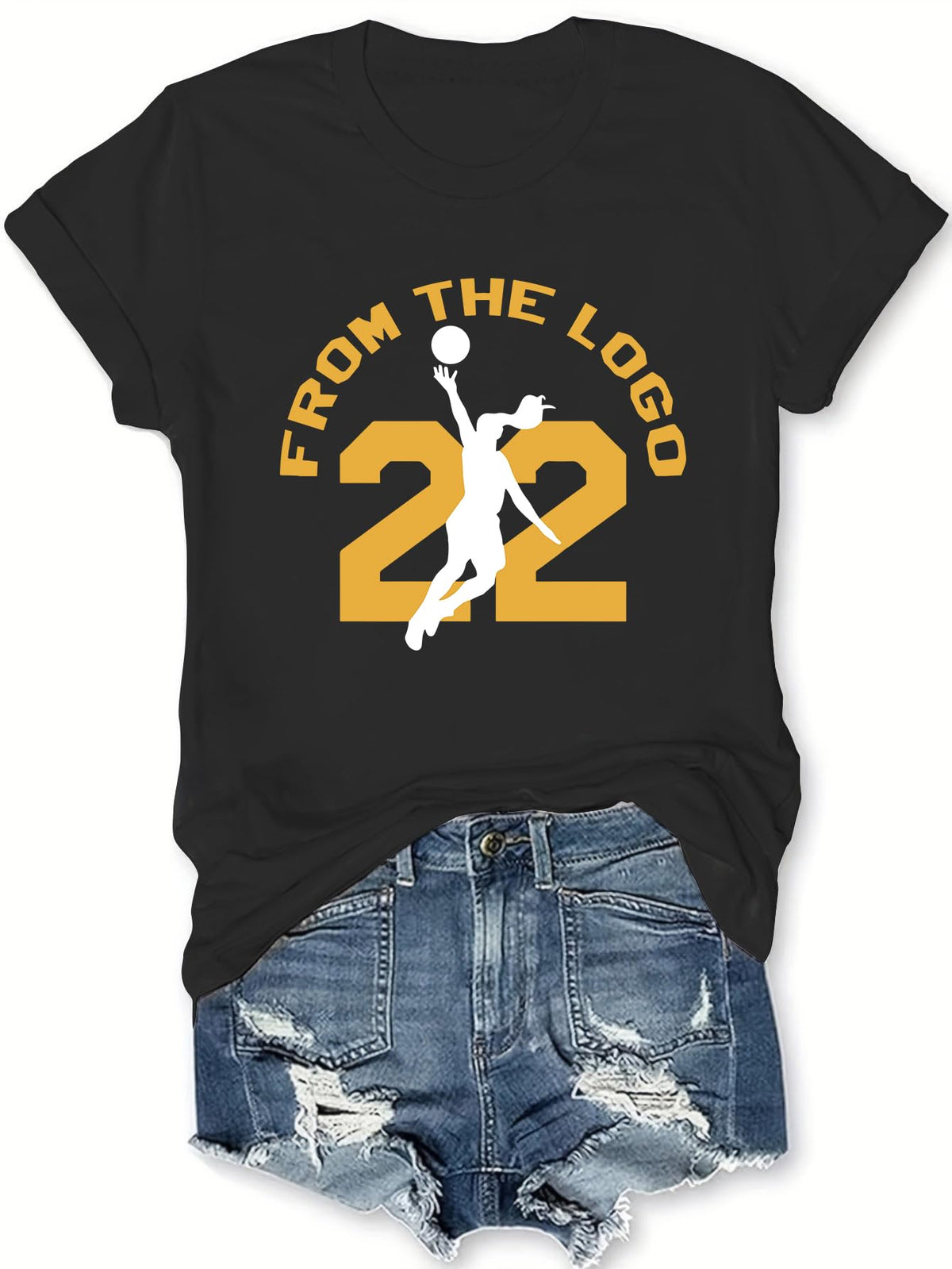 Number 22 Women Basketball Lover Sports Graphic T-Shirts