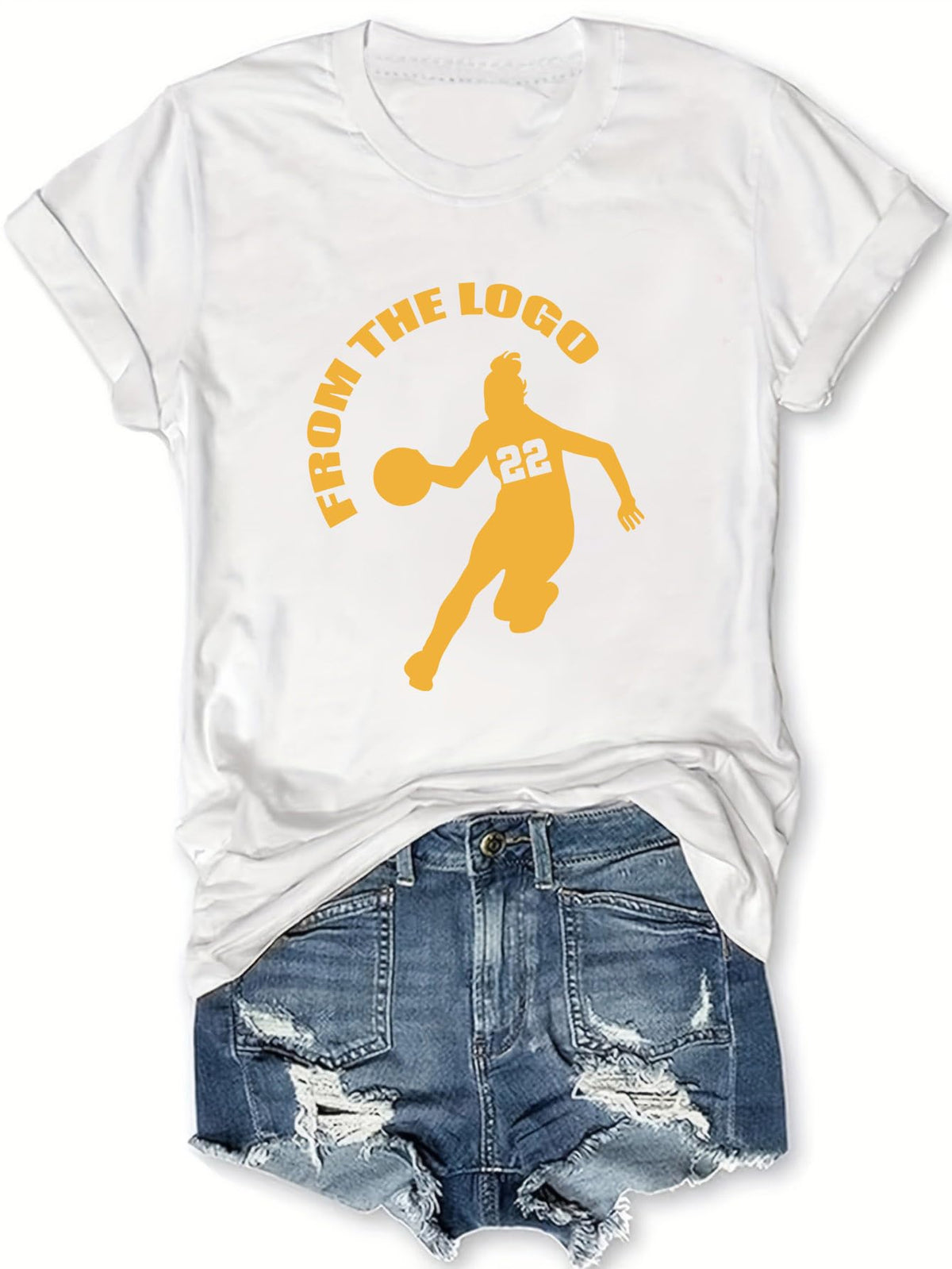 Number 22 Women Basketball Lover Sports Graphic T-Shirts