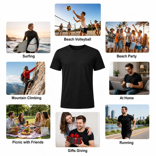 Men's Funny Fishing Print Short-Sleeve T-Shirt - Bold Quote "Sorry I Missed Your Call Other Line", Colorful Cotton Blend Crew Neck, Comfortable Outdoor Casual Wear, Fishermen Gift Top