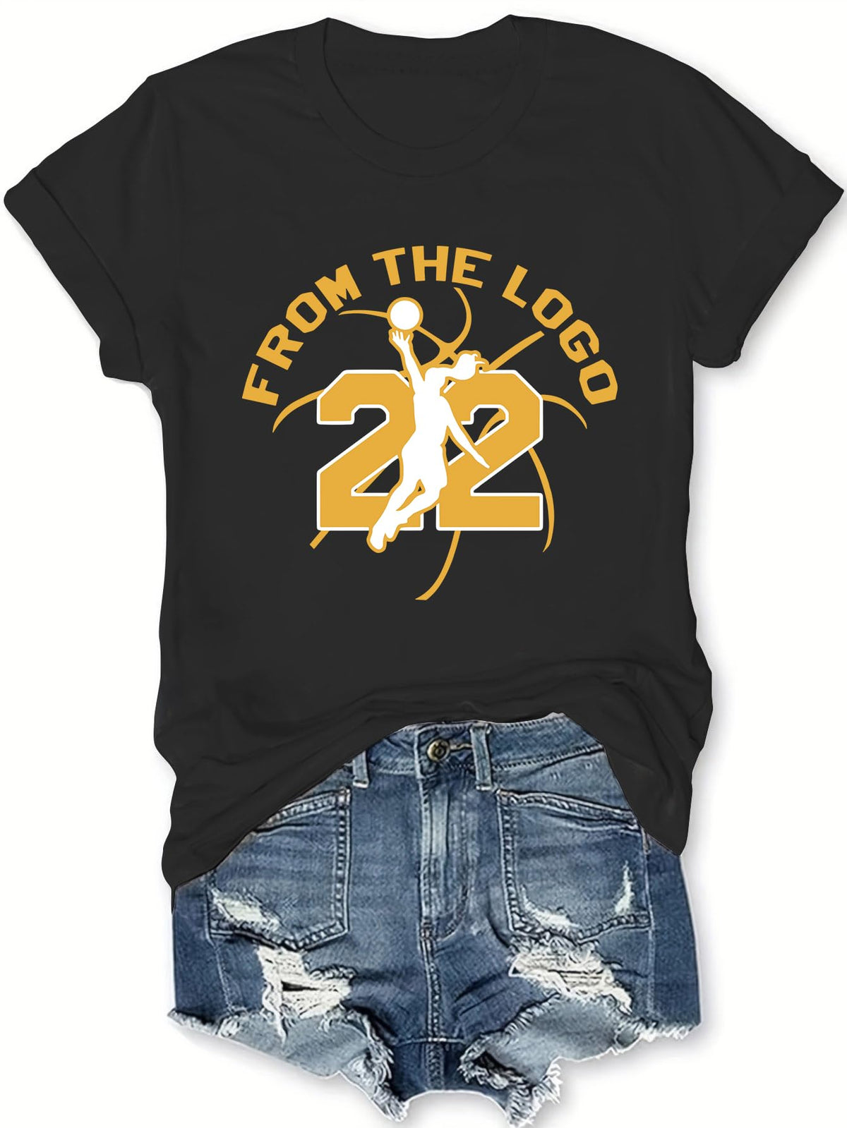 Number 22 Women Basketball Lover Sports Graphic T-Shirts