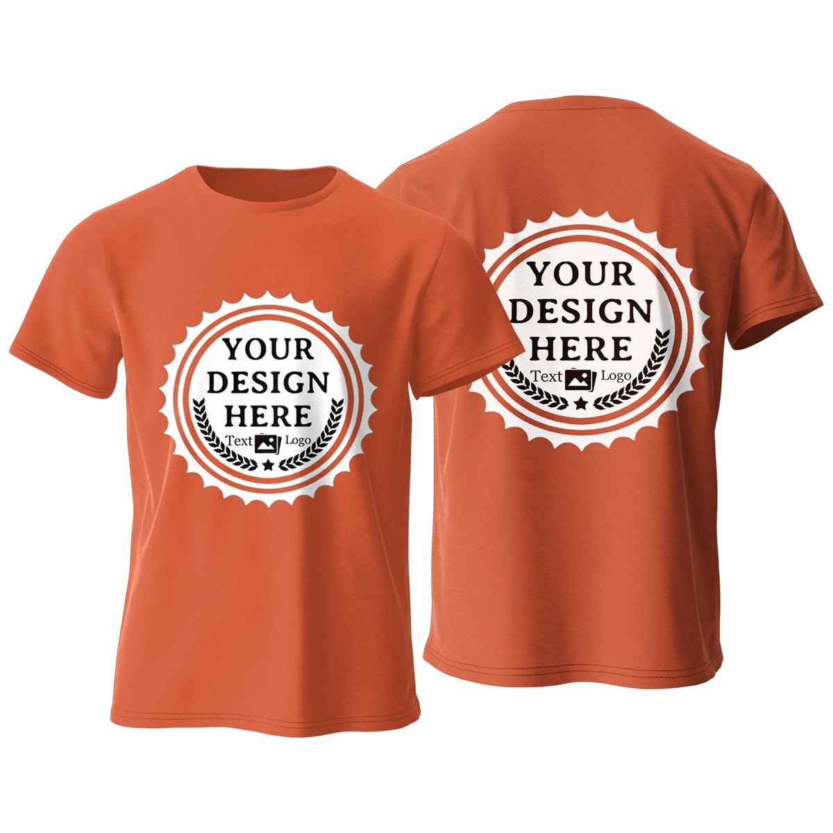 Custom T Shirts Design Your Own Bulk Customized T Shirts Unisex Personalized T Shirts Tee Add Text Logo/Photo/Image