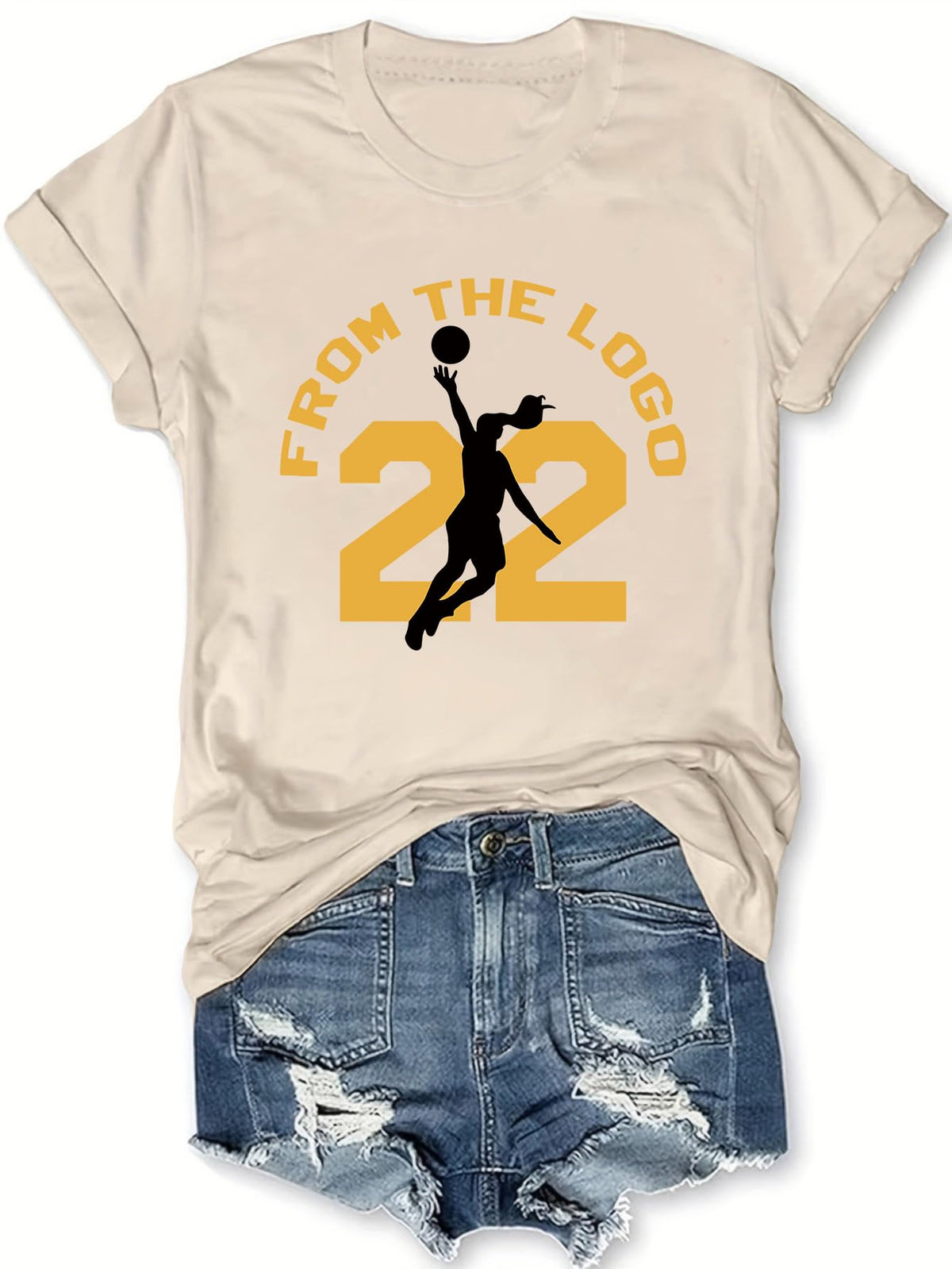 Number 22 Women Basketball Lover Sports Graphic T-Shirts