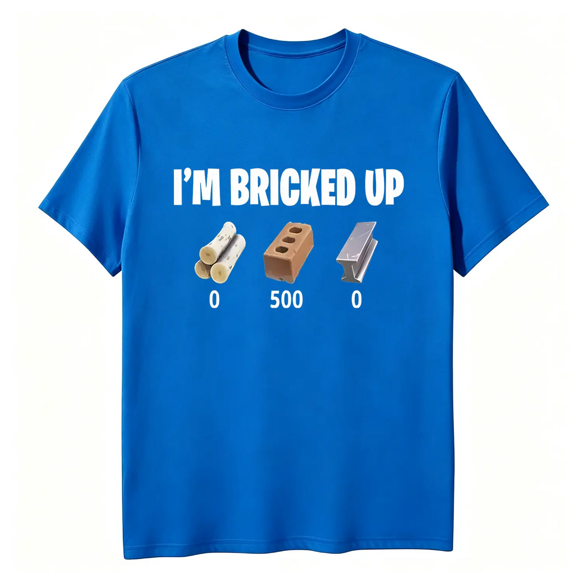 [100% Cotton] I'm Bricked Up Meme Tee, Cool Graphic Shirt, Perfect for Casual Outfits. Golf Gift T-Shirt For Men and Women