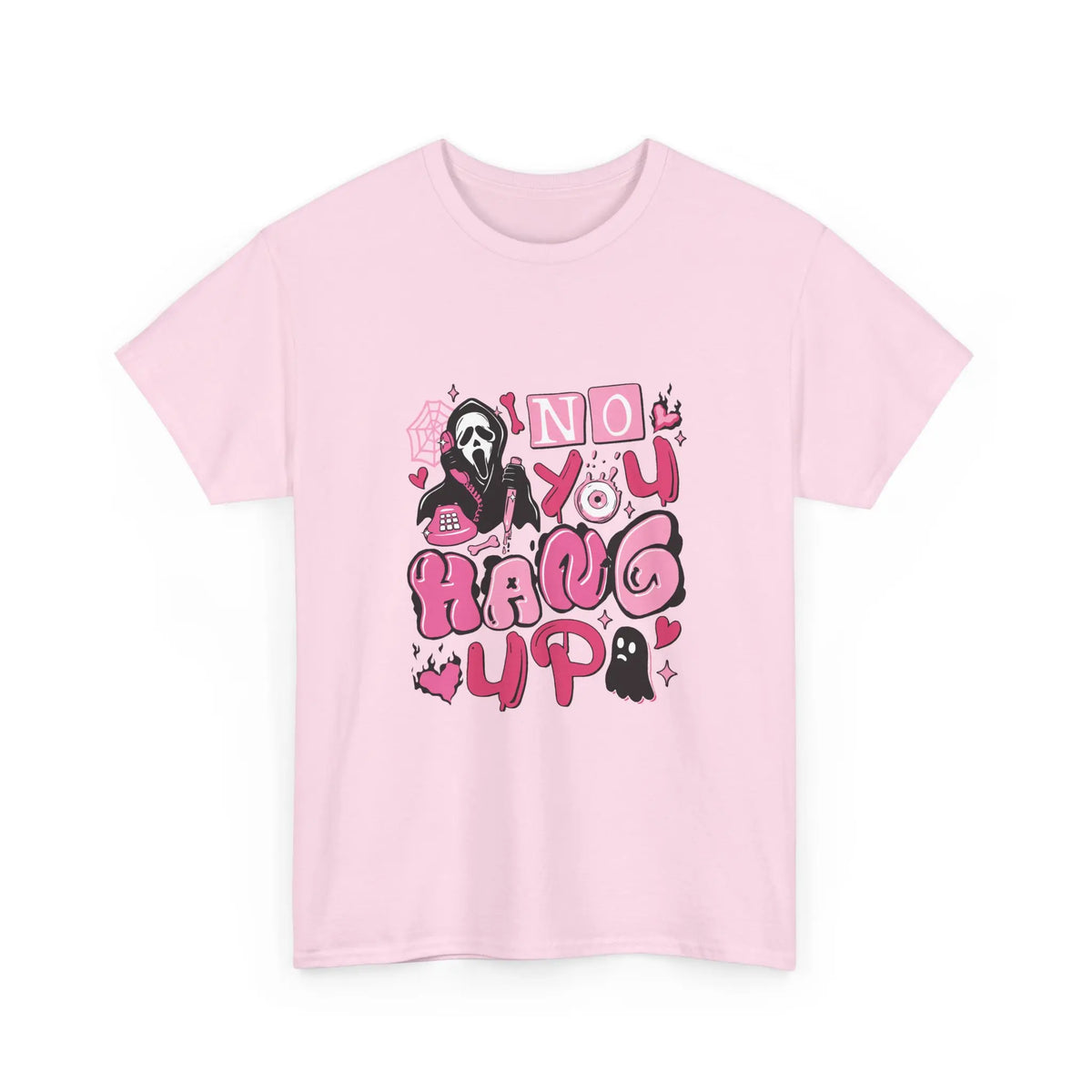 Horror “No You Hang Up” Halloween Graphic T-Shirt