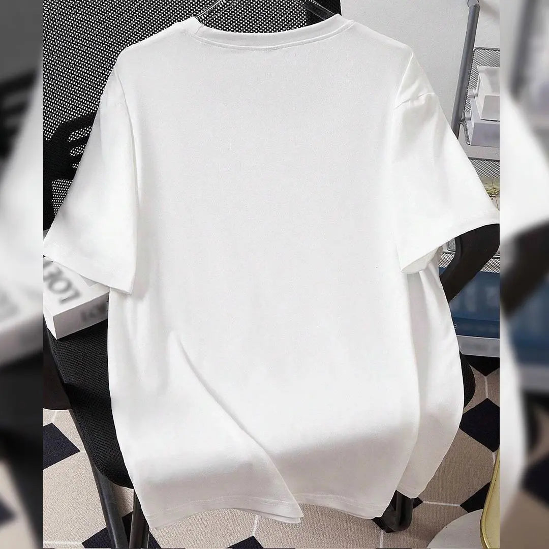 Men'S Everyday 100 Washed T-Shirt |   Large Plus Sizes 5XL 6XL, Stylish Printed Series, Soft And Skin-Friendly Fabric, Crew Neck, Short Sleeves, Ideal for Any Season