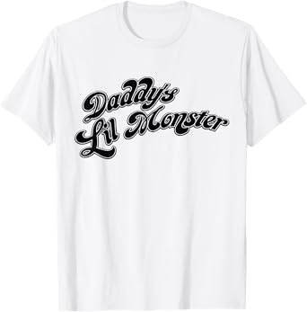 DC Suicide Squad Harley Quinn Daddys Lil Monster T-Shirt