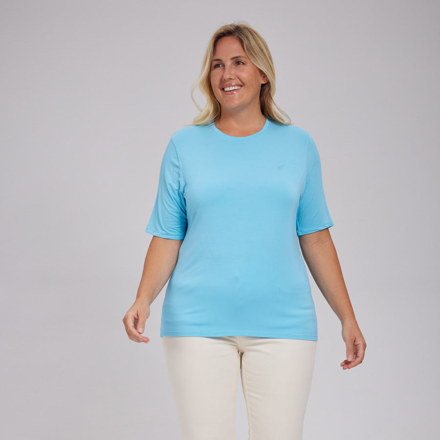 Womens Everyday Short Sleeve Crew Tee