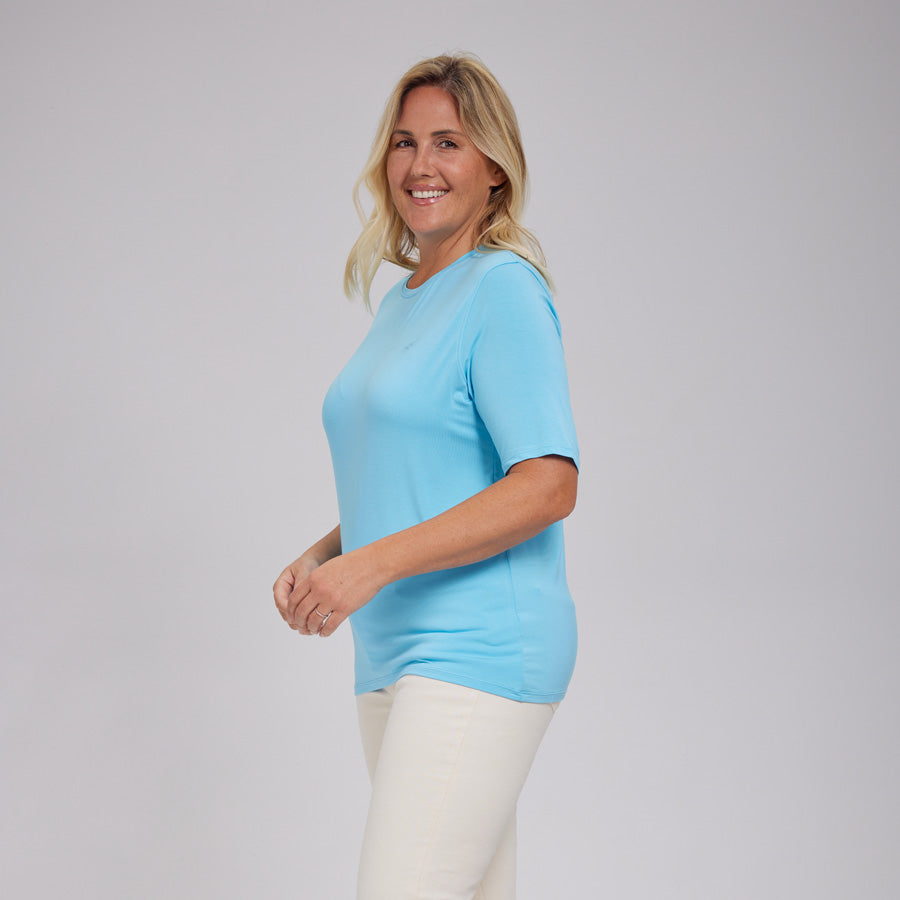Womens Everyday Short Sleeve Crew Tee