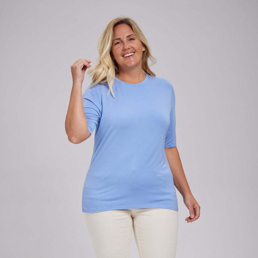 Womens Everyday Short Sleeve Crew Tee