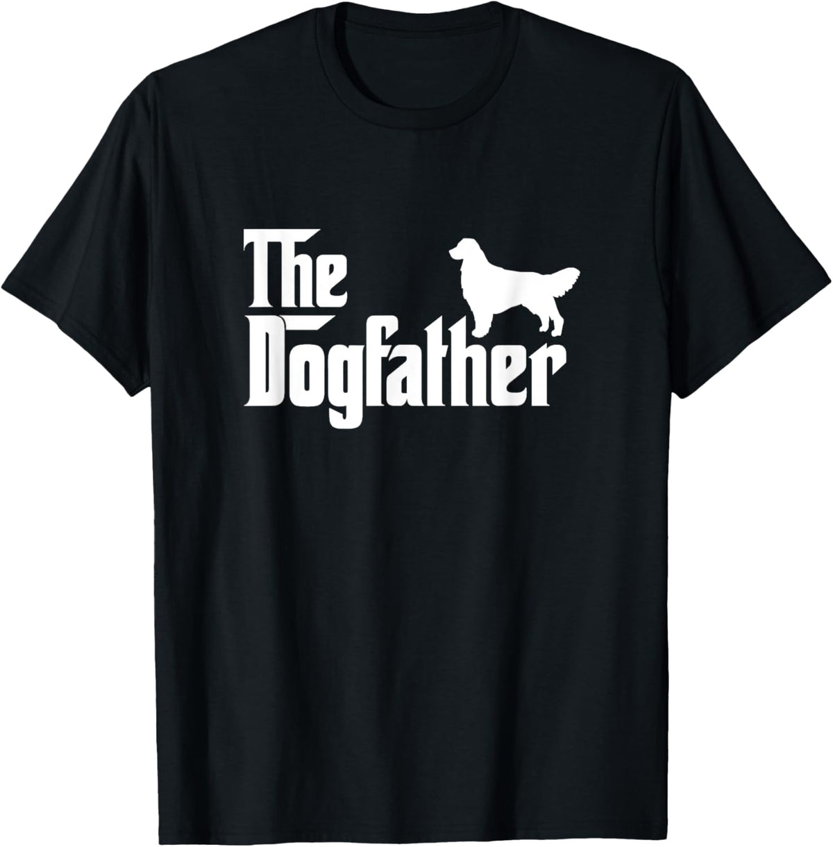 Labrador Golden Retriever - The DogFather Father's Day T-Shirt