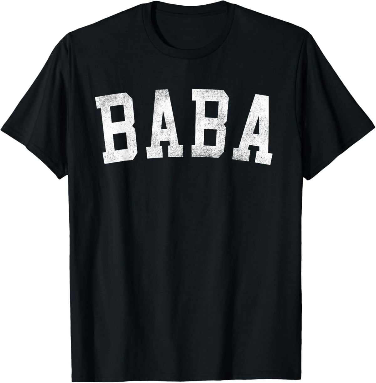 Baba - Classic Bold Font Father's Day Baba T-Shirt