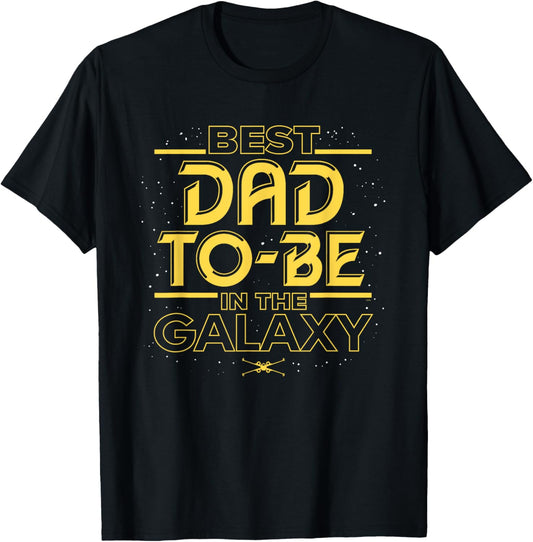 Star Wars Best Dad-to-Be in the Galaxy Birthday Father’s Day T-Shirt