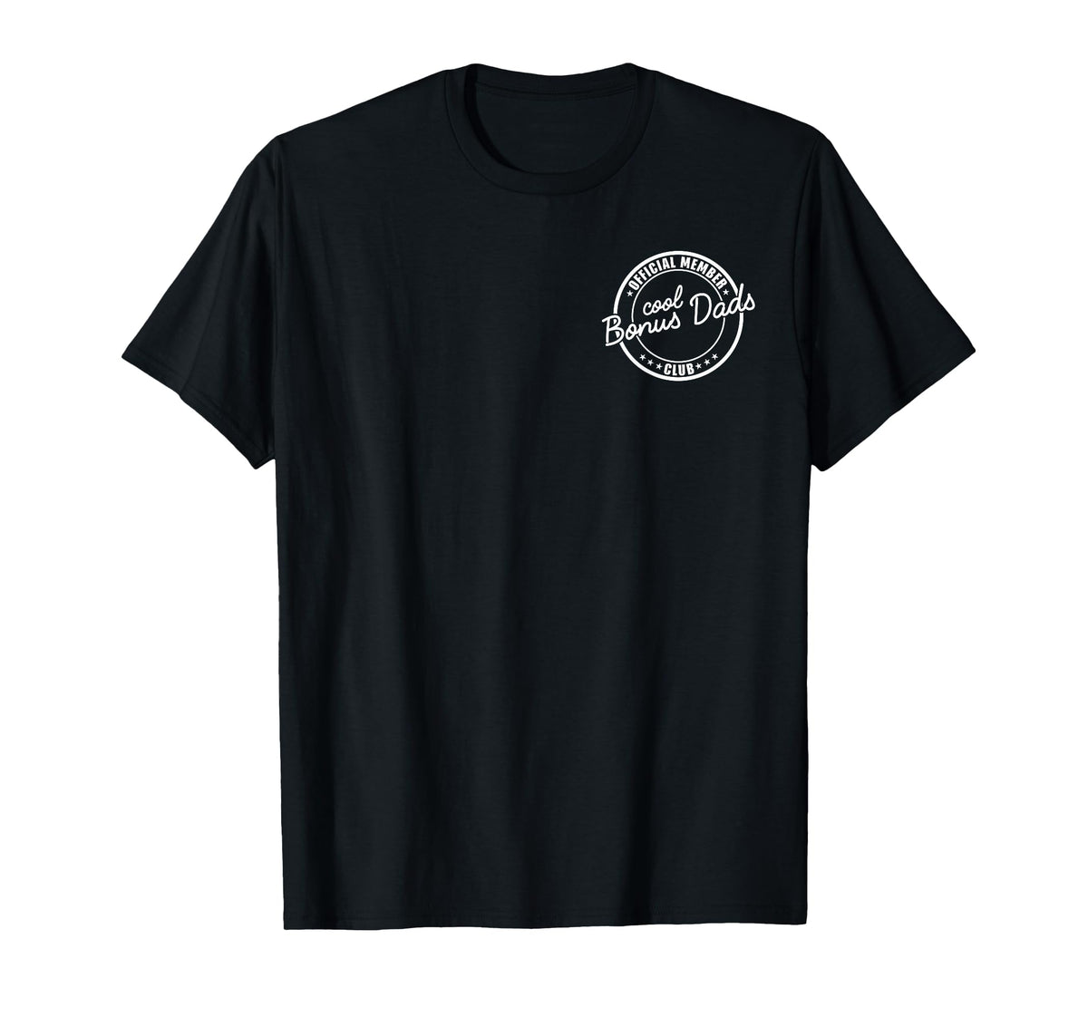 Official Member Cool Bonus Dads Club Funny Dad Father's Day T-Shirt