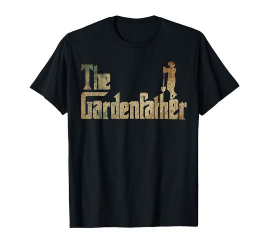Gardener The Gardenfather Gardening Plant Lover Vintage Mens T-Shirt
